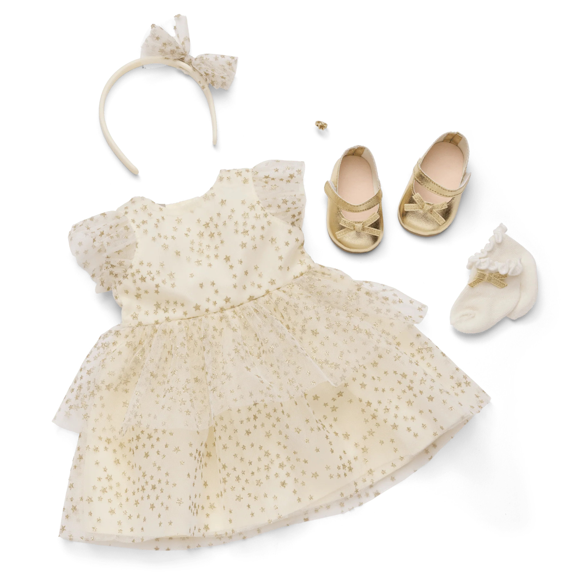 American Girl® x Janie and Jack Sparkly Dress for 18 | American Girl