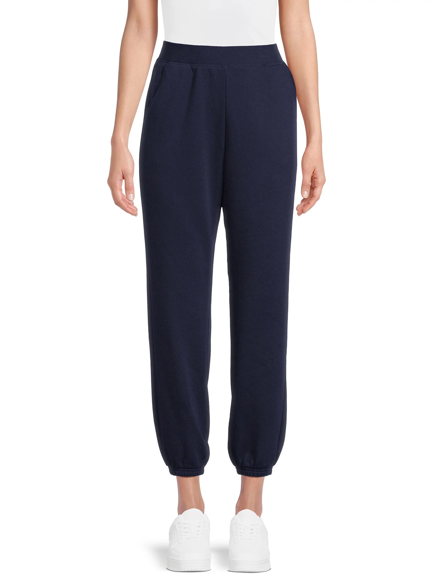 Athletic Works Women's Fleece Jogger Pants, 28” Inseam, Sizes XS-XXXL | Walmart (US)