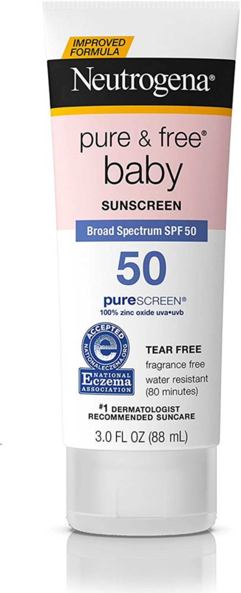 Neutrogena Pure & Free Baby Sunscreen Lotion SPF 50 3 oz (Pack of 2) | Walmart (US)