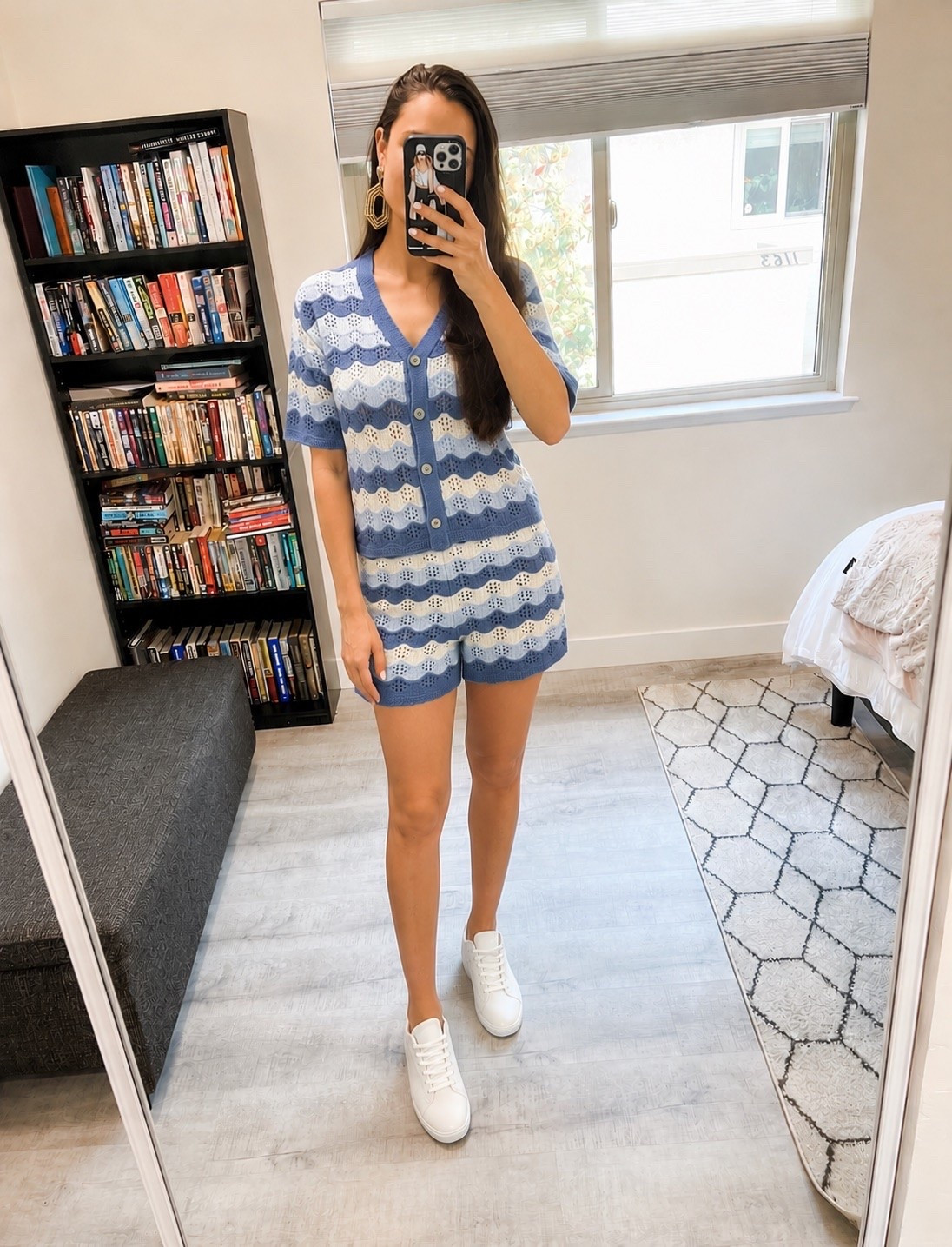 New Target two piece striped set has dropped. Love this spring outfit with white sneakers.

#LTKdayinmylife #LTKgrwm #LTKootd