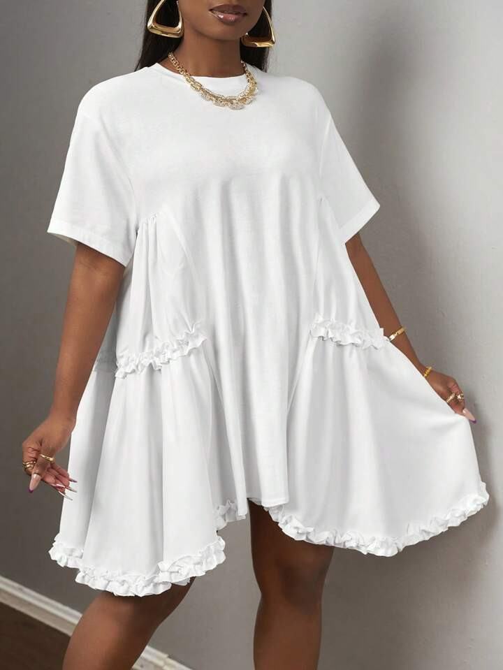 Babydoll Boho Dress | SHEIN