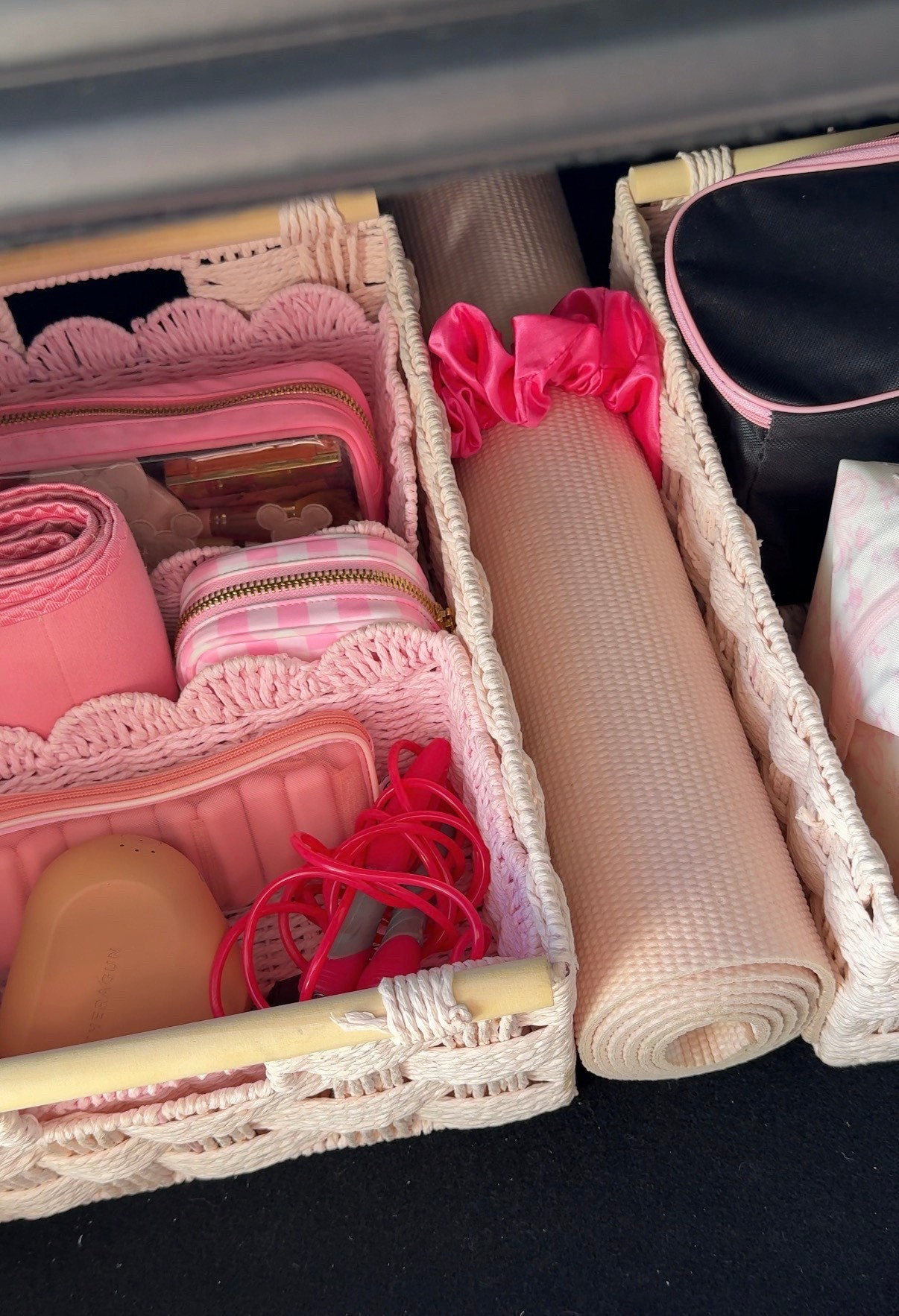 These tools are perfect for my on-the-go lifestyle! The TheraGun Mini helps with muscle relief, Bala Bangles are great for workouts, and the Viewsun cleaning kit keeps my car looking fresh.  

 #LTKdayinmylife #LTKvlog #LTKTravel