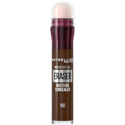 Maybelline Instant Age Rewind Instant Eraser Multi-Use Concealer, Crease-Resistant Coverage, Up to 12HR Moisturizing Wear, 190, 1 Count | Amazon (US)