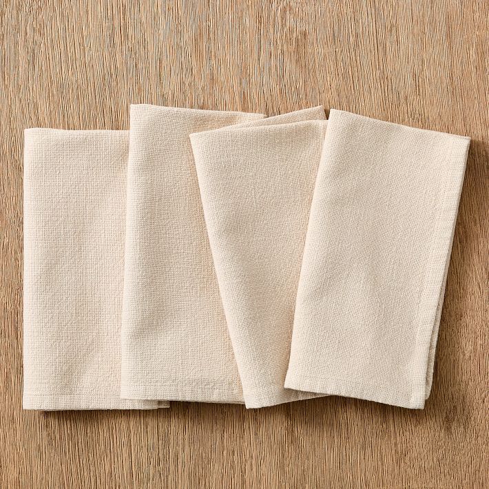 Slub Cotton 20" x 20" Napkin Sets | West Elm (US)