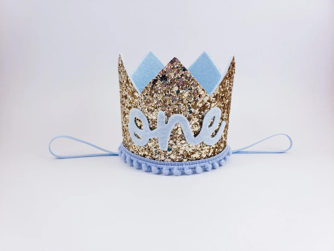 boy 1st birthday, gold and blue, boy 1st birthday, 1st birthday party, boy 1st birthday decor, fi... | Etsy (US)