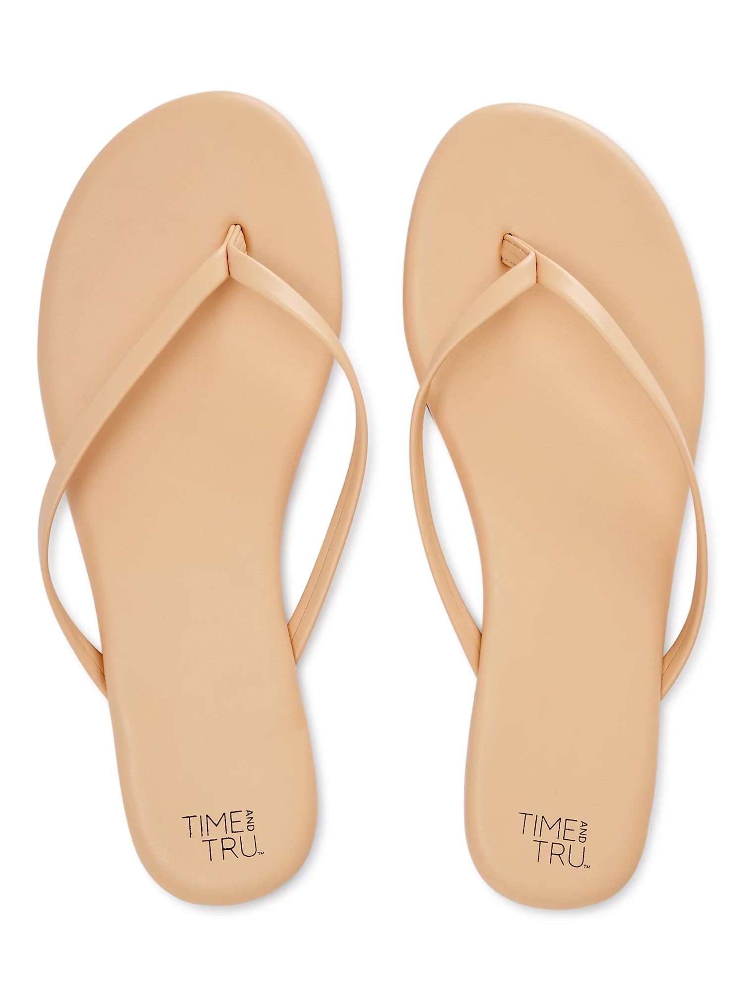 Time and Tru Women's Barely-There Sandals - Walmart.com | Walmart (US)