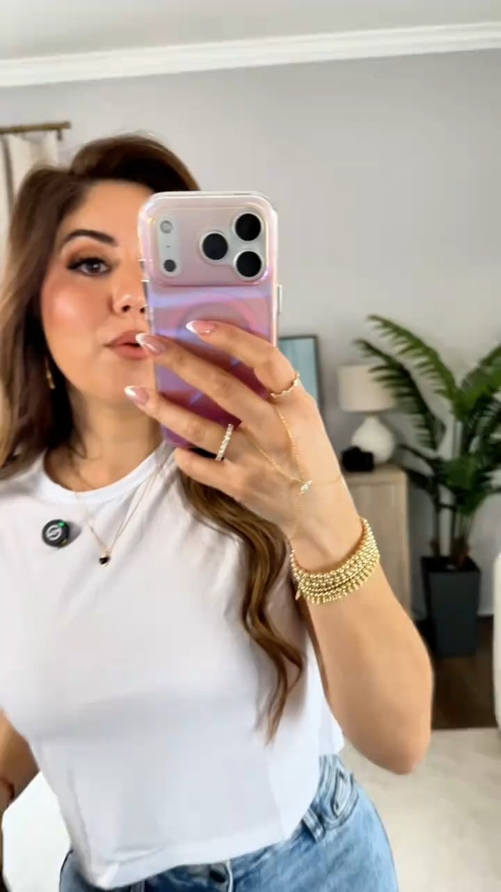 This crop tee is a spring staple. Uber soft with a thicker material that holds its shape so well! 

 #LTKgrwm #LTKootd #LTKSeasonal