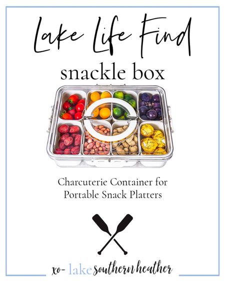 This would be so fun to fill up for a boat ride! Snackle Box for the lake! 

#LTKGiftGuide #LTKSeasonal