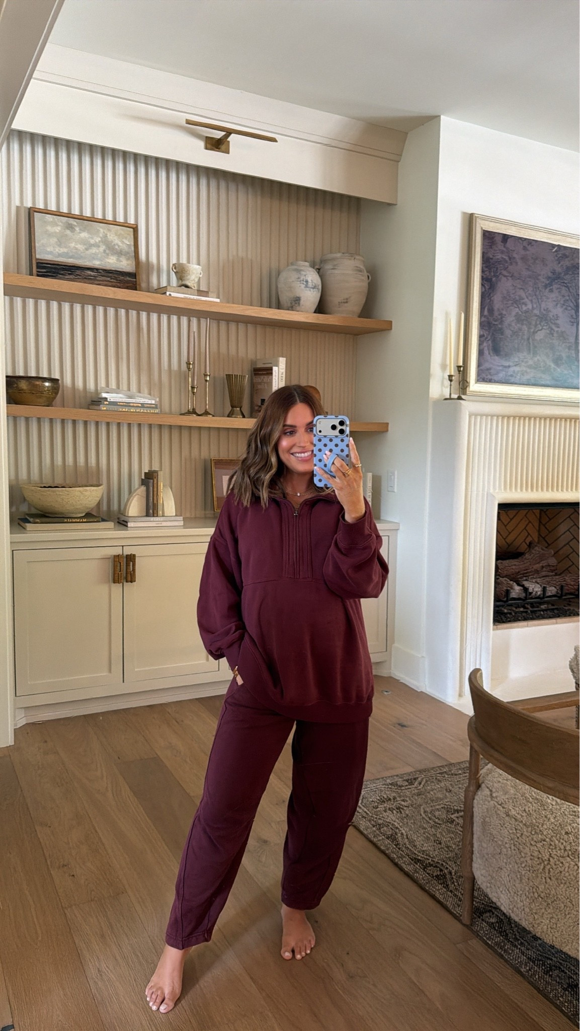 Sharing my recent Aerie order I just got in- almost all on sale for 30% off! I ordered several sets and comfy staples to have for postpartum days. But also all great for comfy travel outfits, school pickup, lounging this fall/winter, etc! I’m wearing a size xs + xs short in this set here- color is ‘royal berry’

#LTKBump #LTKSaleAlert #LTKmomlife