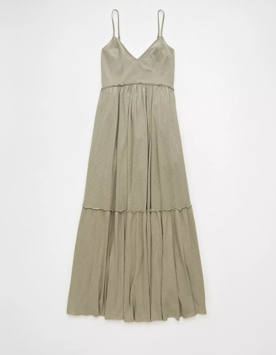 AE V-Neck Knit Midi Dress | American Eagle Outfitters (US & CA)