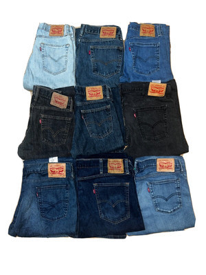 LEVI'S JEANS STRAIGHT LEG ZIP FLY 504 505 506 511 514 521 751 ALL SIZES GRADE A | eBay UK