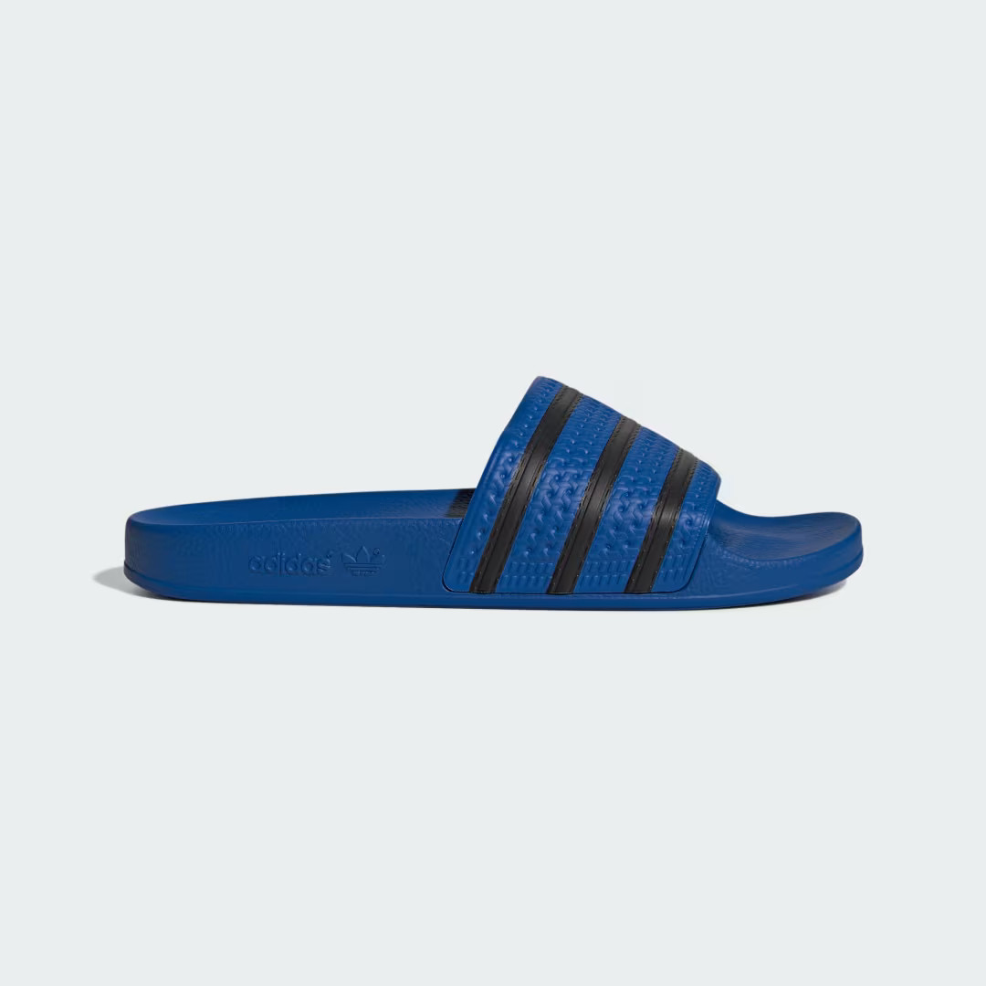 adidas Adilette Slides Blue 13 Mens | adidas (US)