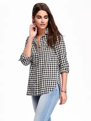 Classic Flannel Shirt for Women | Old Navy US