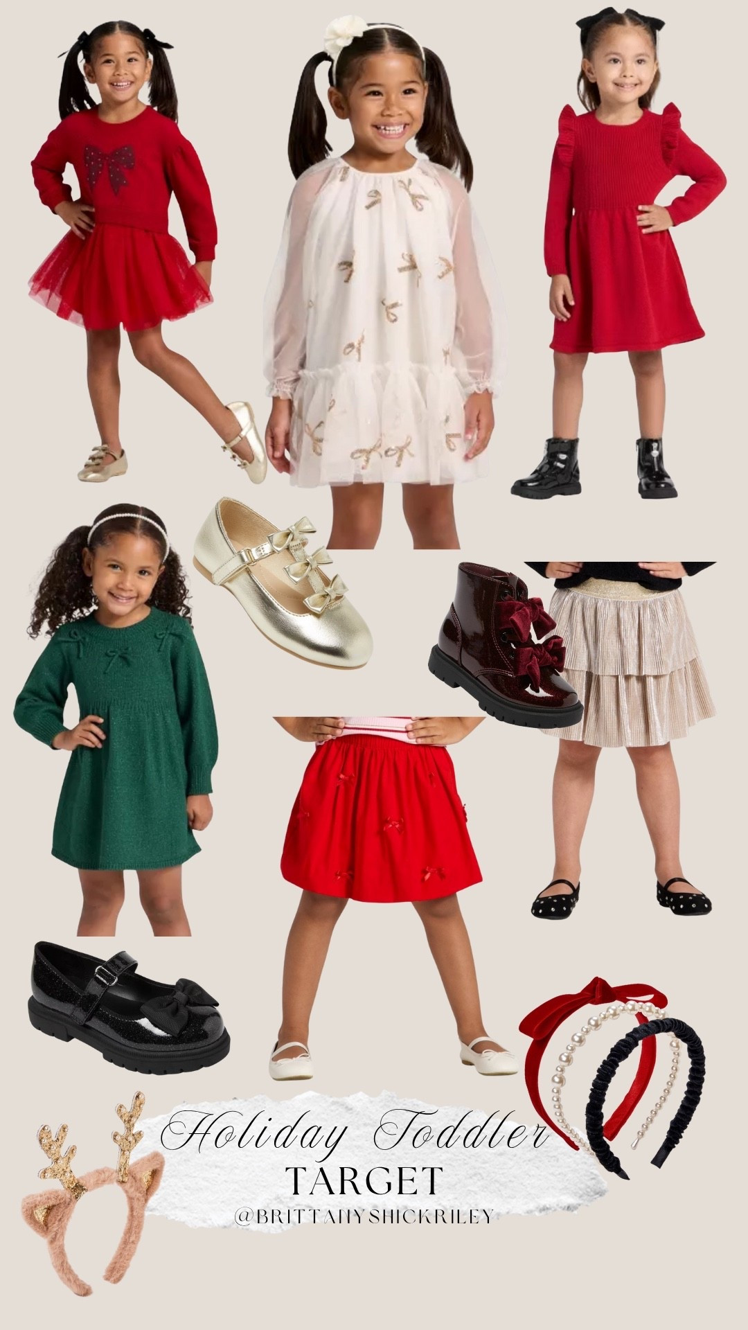 Little Girls Toddler Preschool Holiday Dresses Skirt Bows Sequins Shoes Gold Red Burgundy Green Flats Boots Headband Christmas  Target

#LTKHoliday #LTKKids #LTKStyleTip