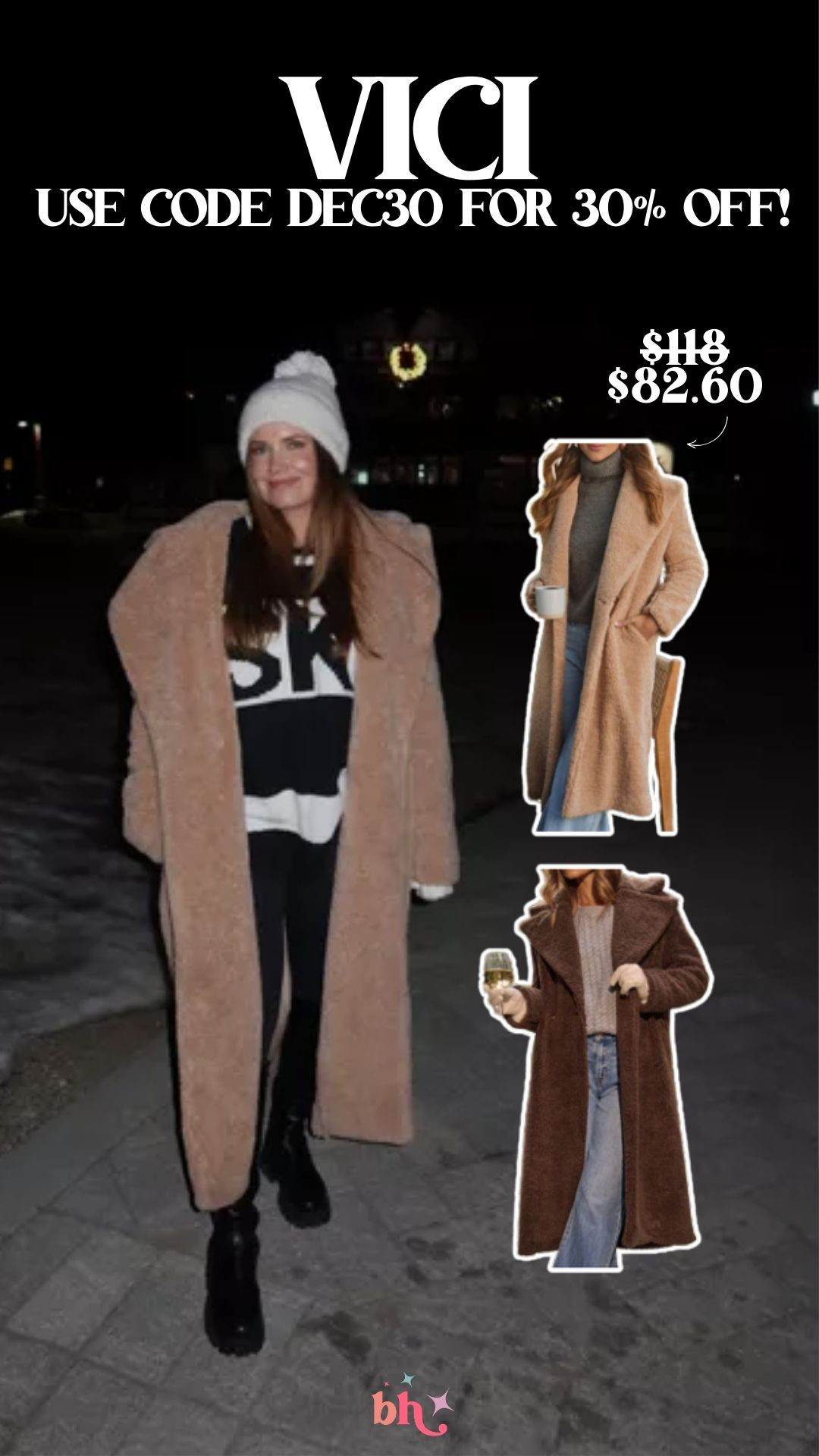 Use code DEC30 for 30% the Teddy Coat from VICI right now!! So comfy and cute!!

gifts for her, holiday fashion, finds under 100, winter fashion, vacation outfit, new arrivals, gifts for sister, watchnow, britt horton 

 #LTKSeasonal #LTKSaleAlert #LTKFindsUnder100