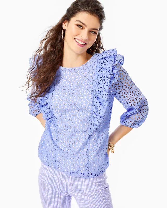 Primm Eyelet Top | Lilly Pulitzer