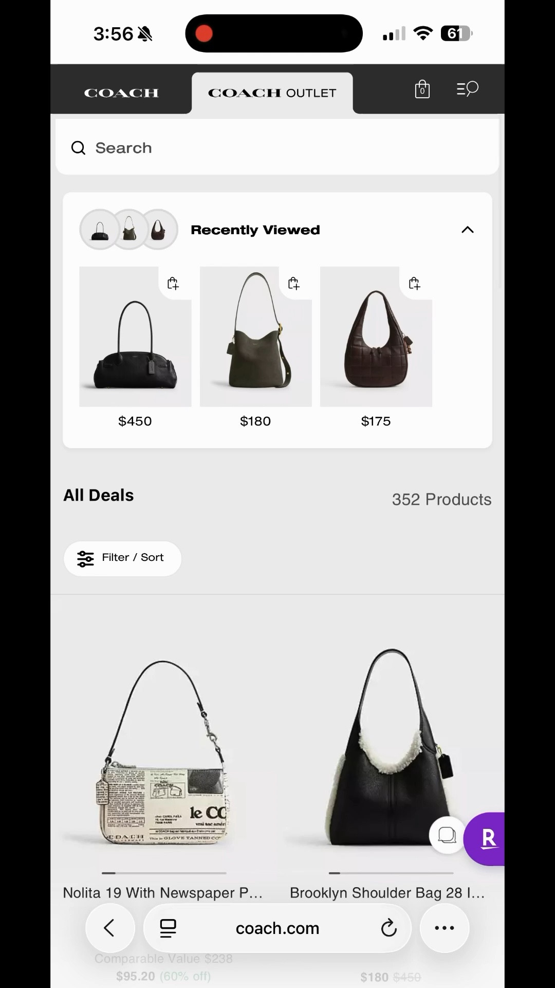 Lots of goodies on #coach outlet! 