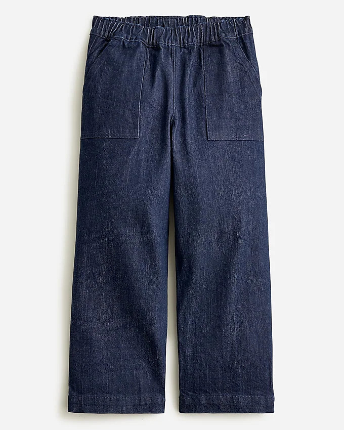 Girls' pull-on wide-leg jean | J. Crew US