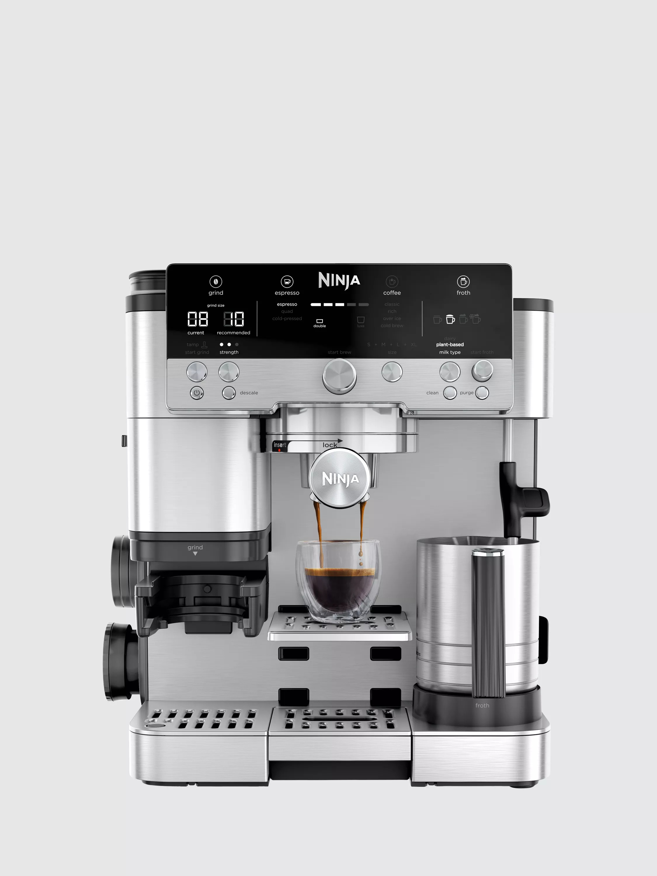Luxe Cafe Premier Series Coffee Machine | John Lewis (UK)