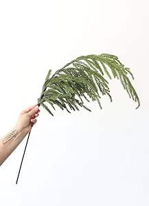 Afloral Real Touch Norfolk Pine Branch - 36" Tall - Wedding, Event and Home Decor | Amazon (US)