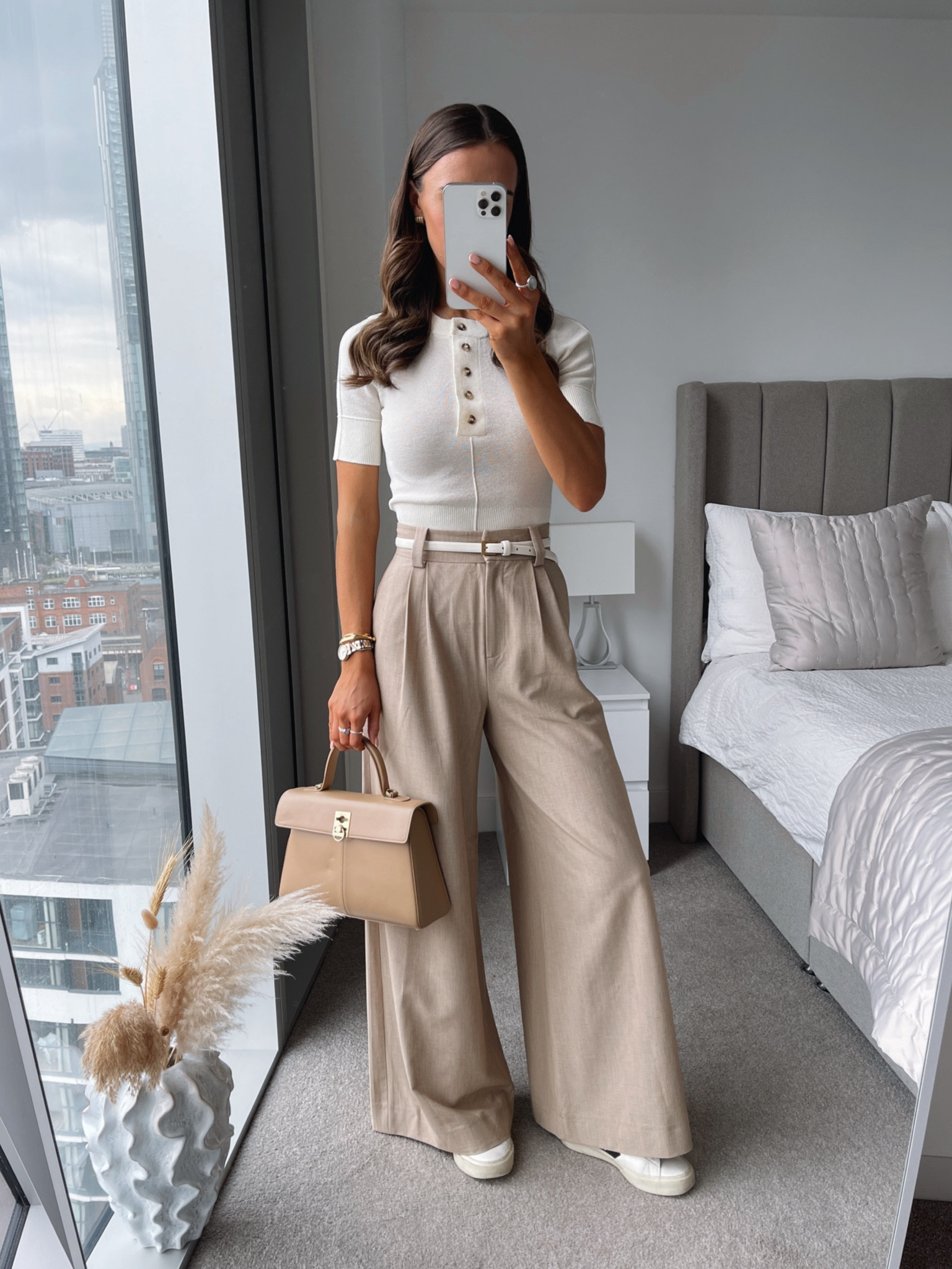 ALIGNE Maggie Wide-Leg Trousers curated on LTK