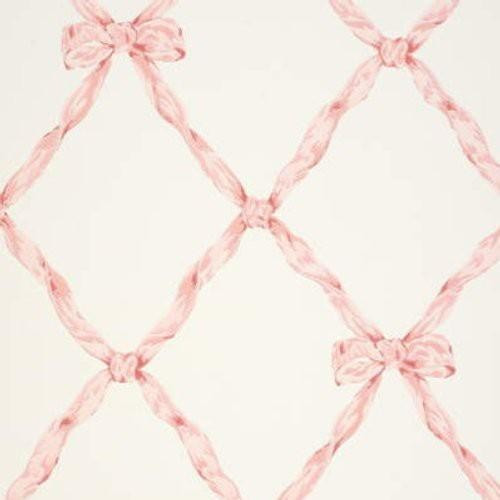 Ralph Lauren Matilda Ribbon Trell Blush  * Wallpaper | DecoratorsBest