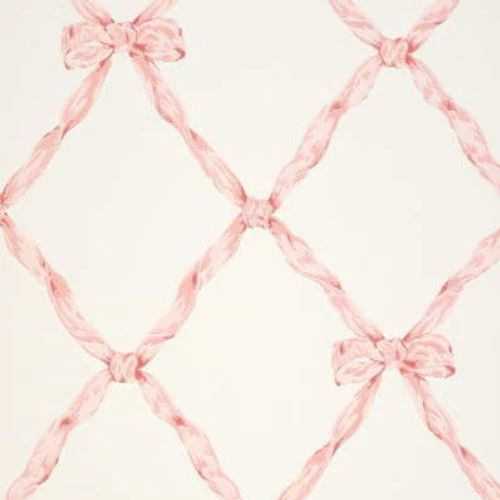 Ralph Lauren Matilda Ribbon Trell Blush  * Wallpaper | DecoratorsBest