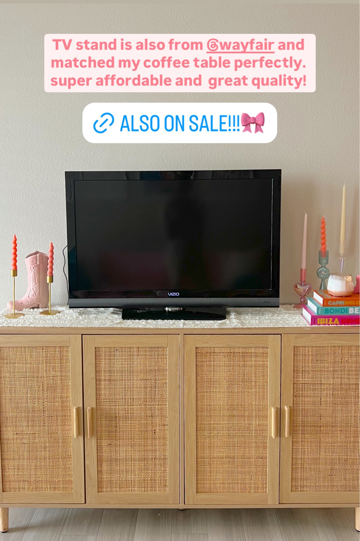 apartment brought to life by @wayfair🎀 - score ALL of my furniture for up to 70% off right now during their Spring Savings sale. easy to put together + fast shipping #wayfairpartner #wayfair #hometransformation #livingroominspo
