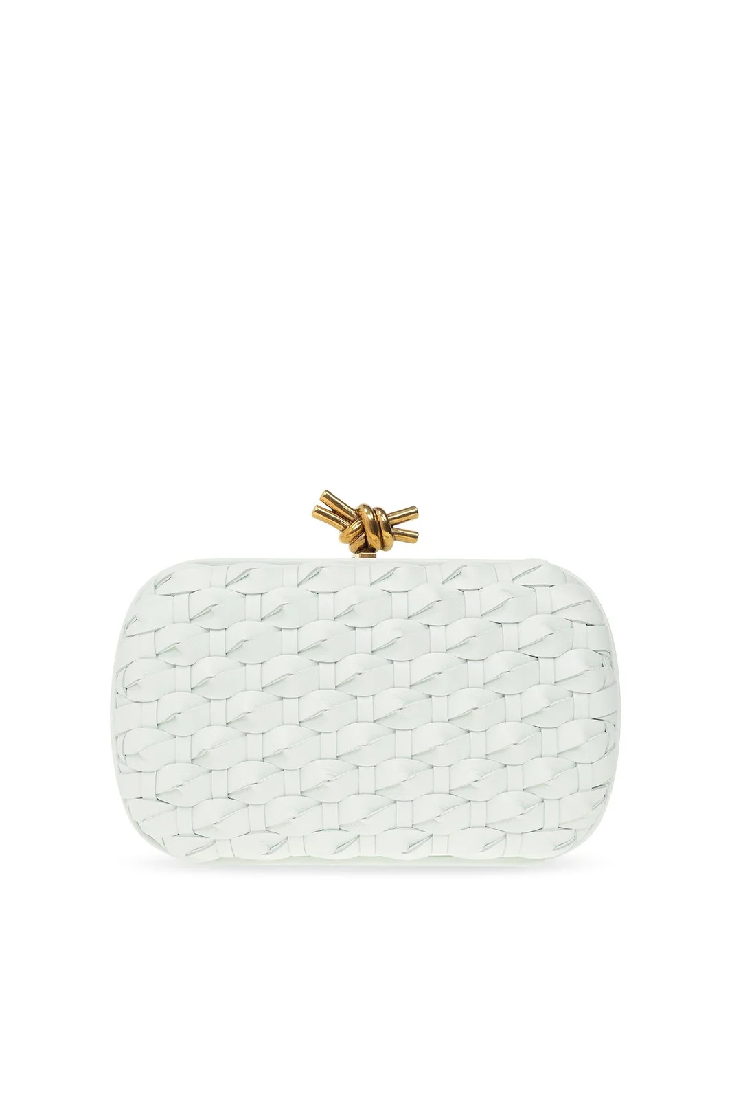Bottega Veneta Knot Intreccio Small Clutch Bag | Cettire Global