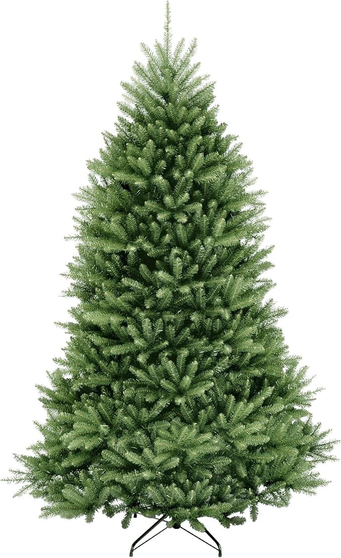 National Tree Company Artificial Full Christmas Tree, Green, Dunhill Fir, Includes Stand, 7.5 Fee... | Amazon (US)
