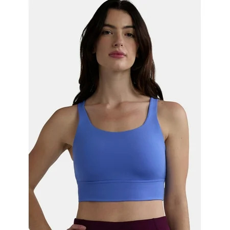 Avia Women's and Women's Plus Two-Strap High Impact Molded Cup Sports Bra, Sizes XS-4X | Walmart (US)