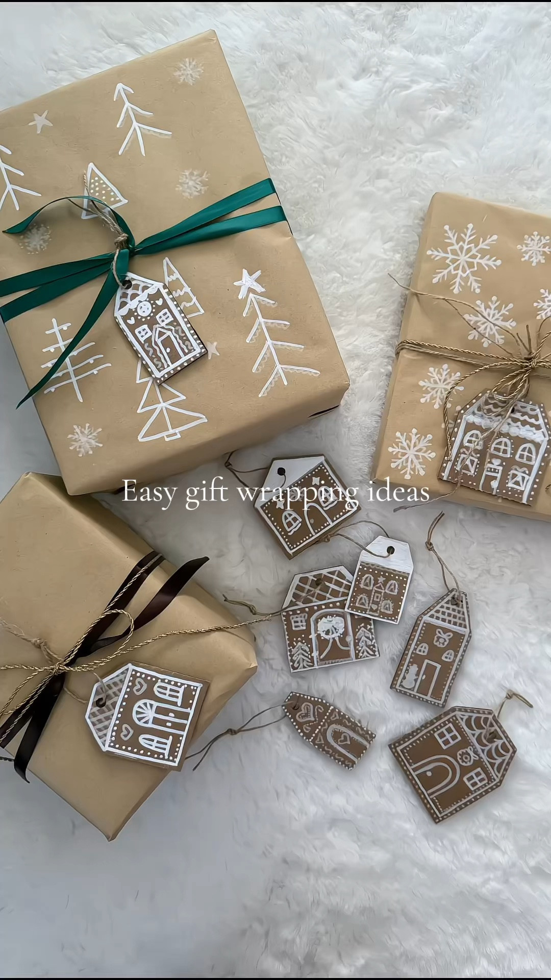 Inexpensive Christmas gift wrapping ideas. Fun activity to do with the  kids. They will love decorating the cardboard gingerbread houses. I linked all the supplies I used. Everything from Amazon. 
Let me know in the comments if you have any questions and I will ASAP. 








Gift wrapping supplies, Christmas ribbons, Christmas wrapping paper, gift wrapping paper, black wrapping paper, Christmas wrapping supplies, gift wrapping, holiday gift wrapping supplies, gift wrap, #LTKWatchNow 

#LTKGiftGuide #LTKHoliday #LTKSeasonal #LTKFamily #LTKStyleTip #LTKParties #LTKFindsUnder50
