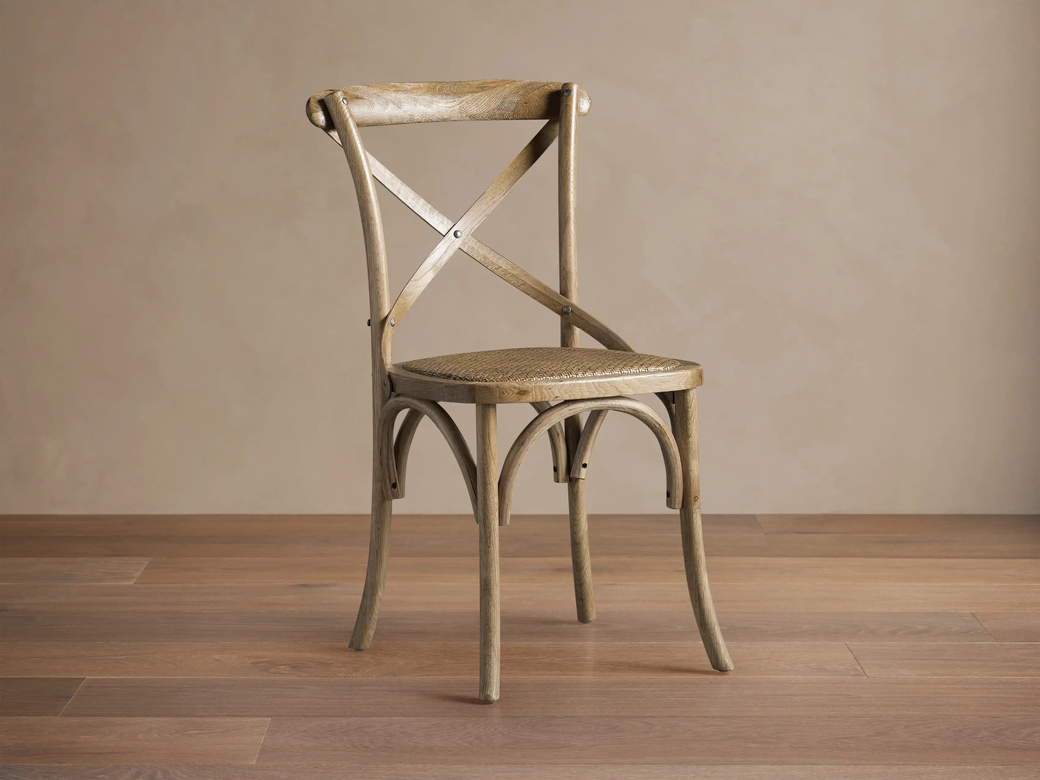 Cadence Dining Chair with Rattan Seat | Arhaus