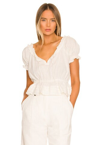 Cleobella Eliana Top in Ivory from Revolve.com | Revolve Clothing (Global)