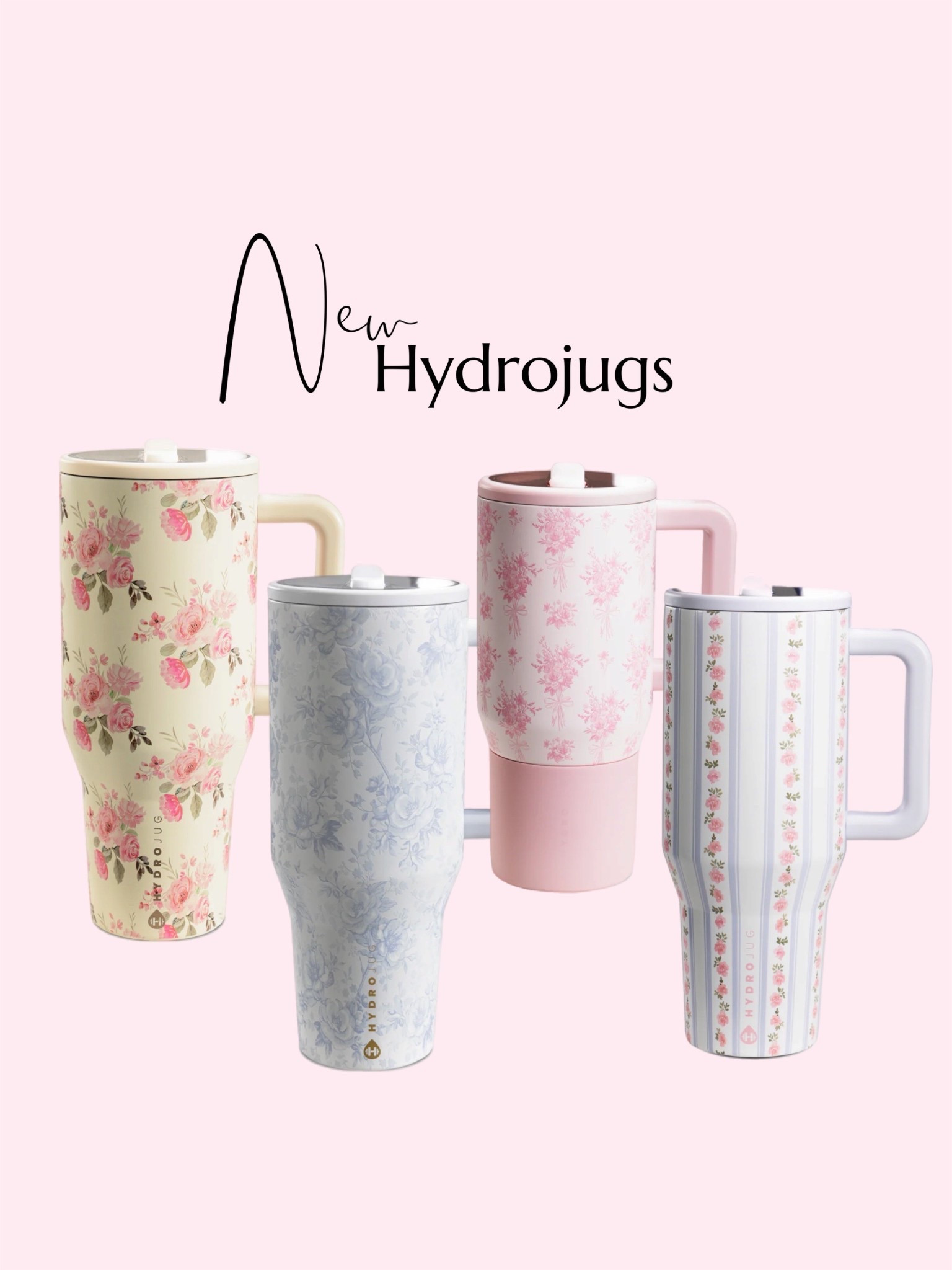 New hydrojugs, floral tumblers. Easter gift or Mother’s Day gifts! 

#LTKBump #LTKmomlife #LTKTravel