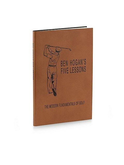 The Modern Fundamentals of Golf Leather-Bound Book | Saks Fifth Avenue