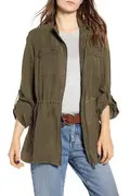 Linen Blend Field Jacket | Nordstrom