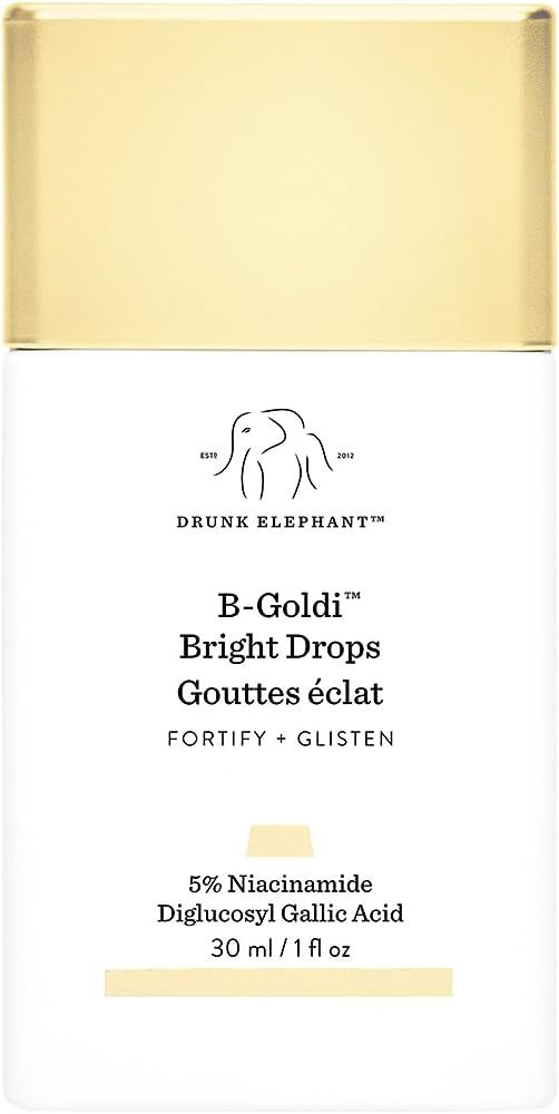 Drunk Elephant B-Goldi Bright Drops - 1 fl oz - Illuminates Skin & Fades Hyperpigmentation with 5... | Amazon (US)