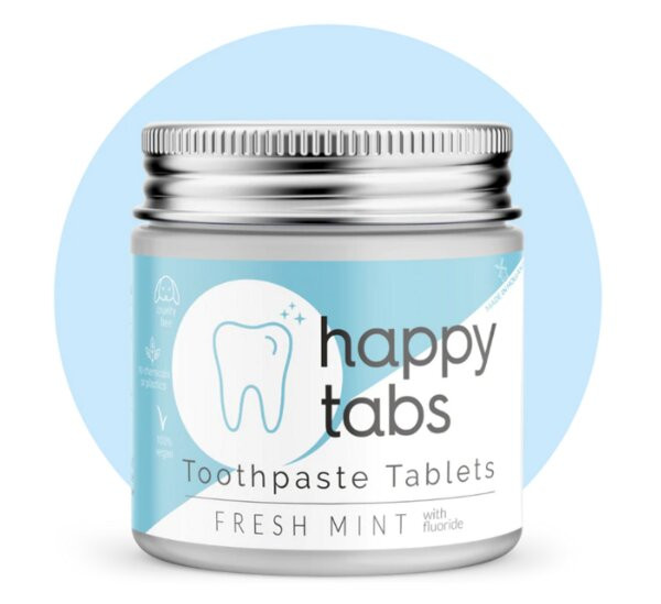 Happy Tabs - Happy Tabs Fresh Mint - Zahnputz Tabletten | Avocadostore | Avocadostore DE