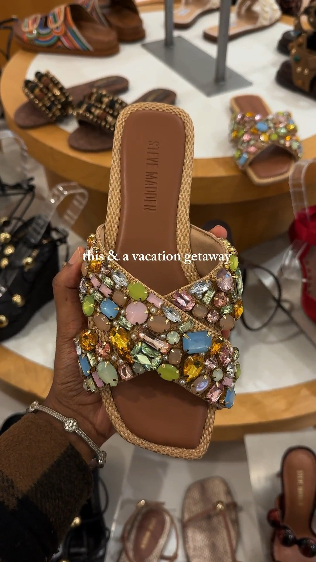 This & a vacation getaway🌴

Steve Madden heels and sandals for summer outfits and vacation styling. I’m so ready to book a trip and pack every pair girl🥲🥲🥲

#LTKvlog #LTKTravel