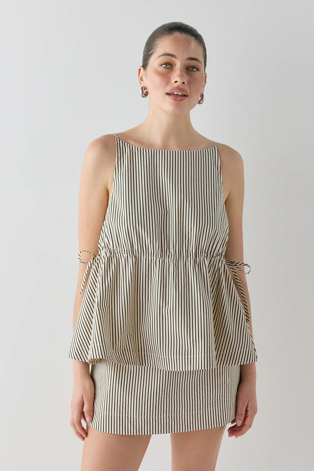 Indi Top Black Stripe | VRG Grl