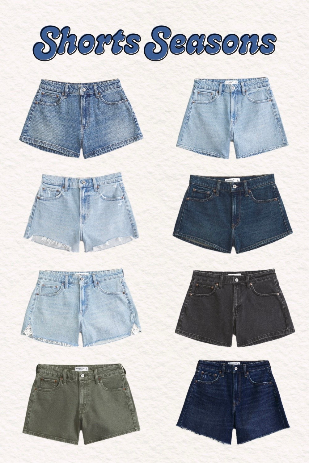 Run, don't walk! @abercrombie  is having a major shorts sale right now, and you don't want to miss it. This is the perfect time to stock up on your favorite denim shorts, linen blends, and casual pull-on styles for spring and summer.

I'm talking about their iconic Curve Love shorts that are designed to fit perfectly with extra room at the hips and thighs, plus classic 5-inch and 3-inch inseam options for every comfort level. Whether you love a distressed girlfriend fit, a tailored chino short, or a breezy linen pair for warmer days, Abercrombie has something for everyone.

Hurry—these deals won't last, and popular sizes sell out fast.