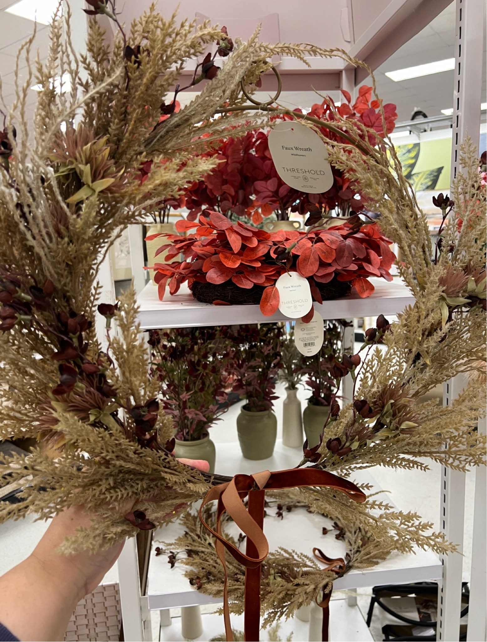 New Fall Wreaths at Target!

This fall wreath from Target is everything 🍂 I’m loving the mix of soft textures and the rich tones that bring such a warm, seasonal vibe to my entryway. Plus, that velvet ribbon detail?!

#target #falldecor #falltrends

#LTKSeasonal #LTKFindsUnder50 #LTKHome