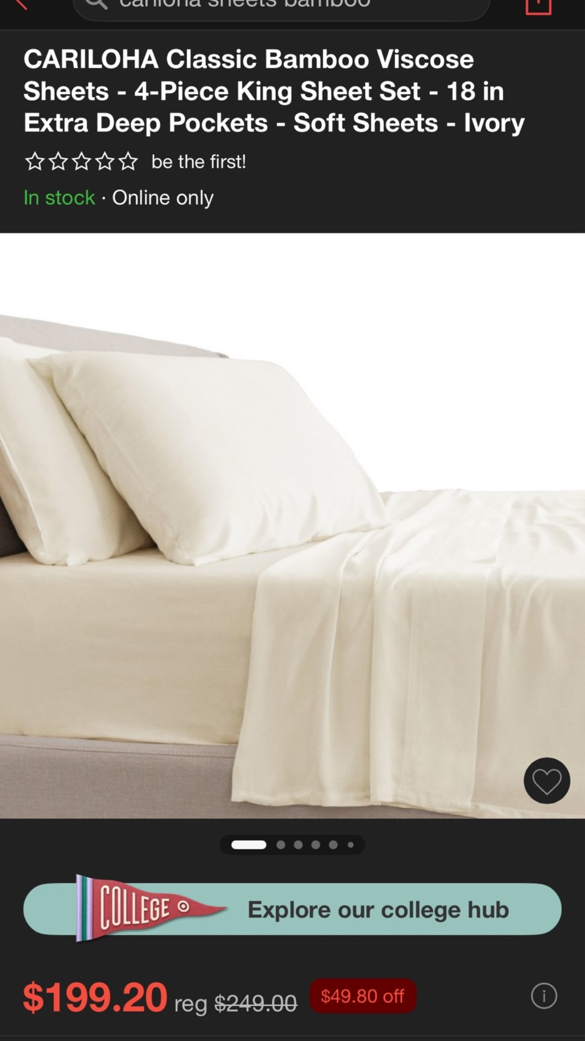 My FAVORITE sheets are on sale at Target 🎯 they are so luxurious and I always feel like I’m sleeping at a hotel!

#Target #LTKHome

#LTKmomlife #LTKselfcare #LTKSaleAlert