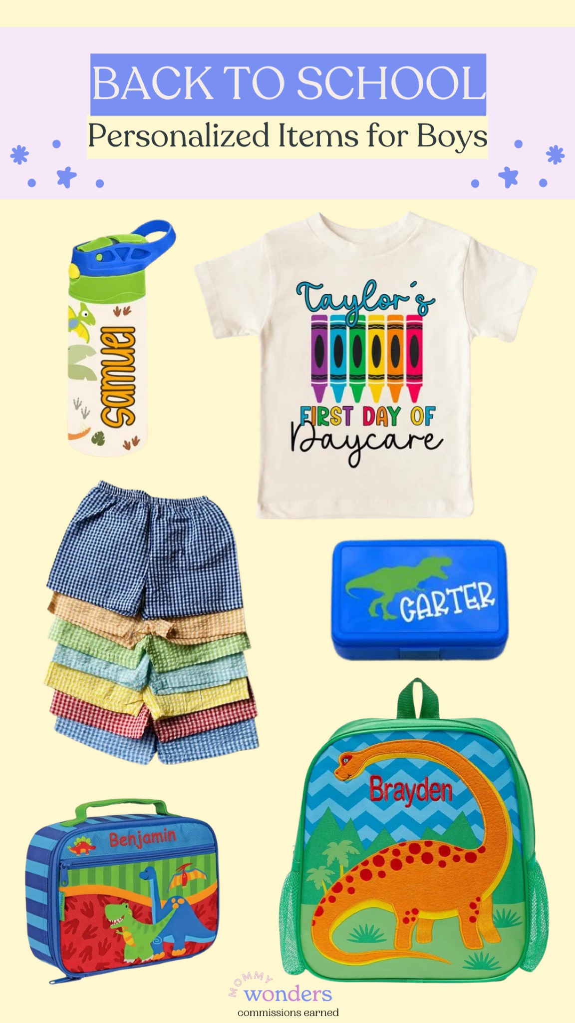Check out these personalized items for back to school that you can get on Etsy! Such cute items for boys! 

#LTKKids #LTKBacktoSchool #LTKStyleTip