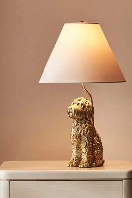 The Icon Table Lamp: Dog Edition | Anthropologie (US)