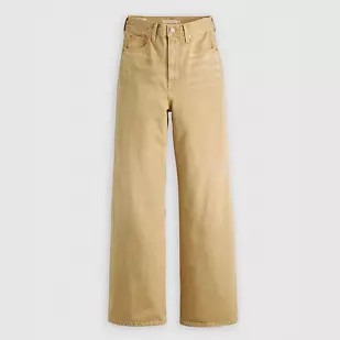 Ribcage Wide Leg Women's Jeans - Tan | Levi's® US | Levi's US