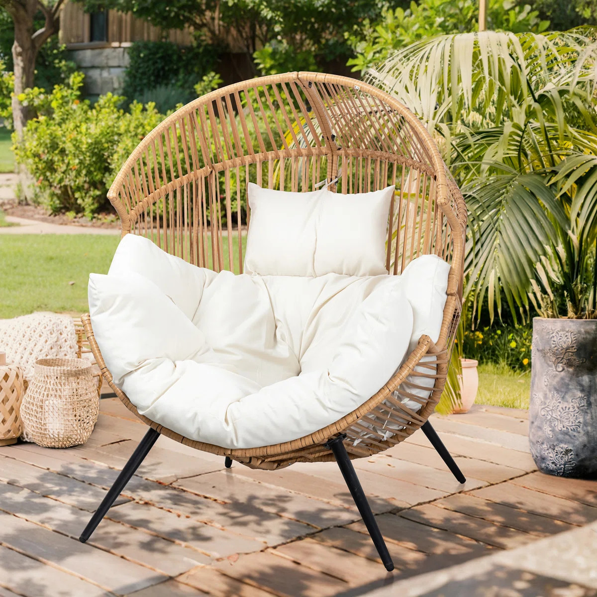 Casi Egg Chair with Cushion | Wayfair North America
