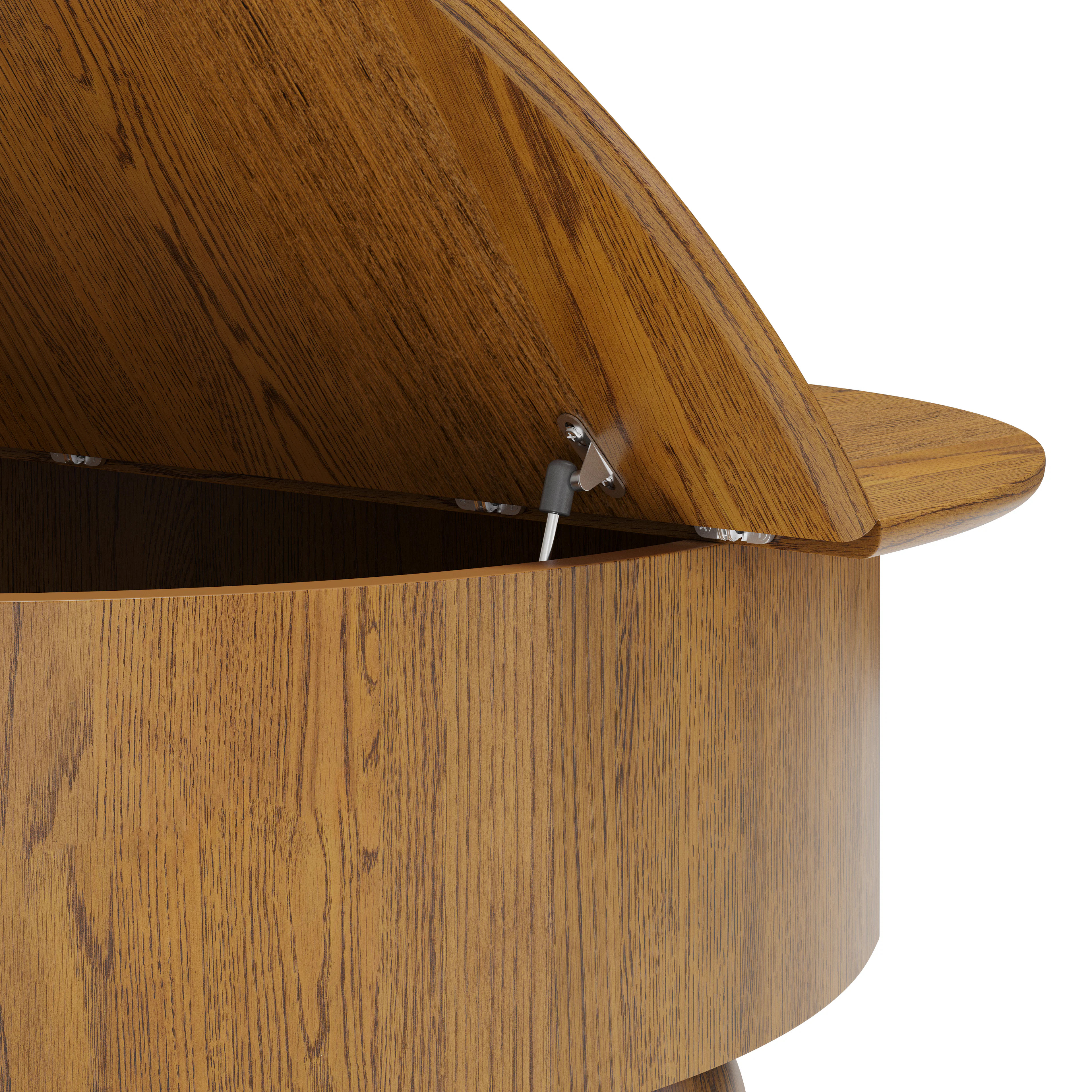 Sigrid 42.5" Storage Coffee Table - Smoked Oak | Article