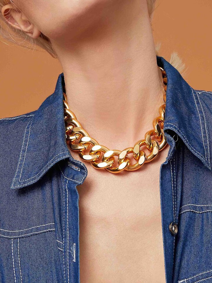 Minimalist Chain Necklace | SHEIN